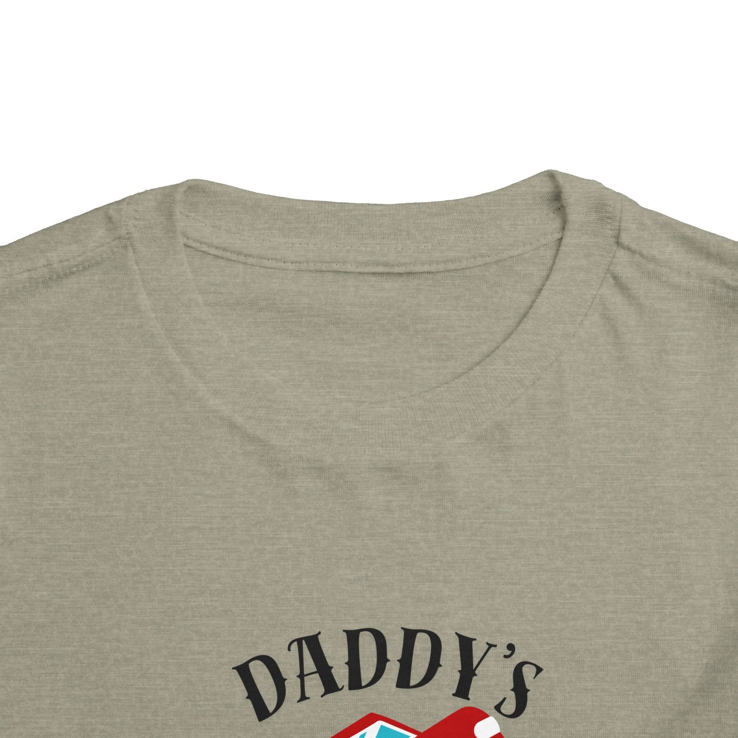 Toddler Tee — "Daddy's Monster Truck" Graphic Shirt