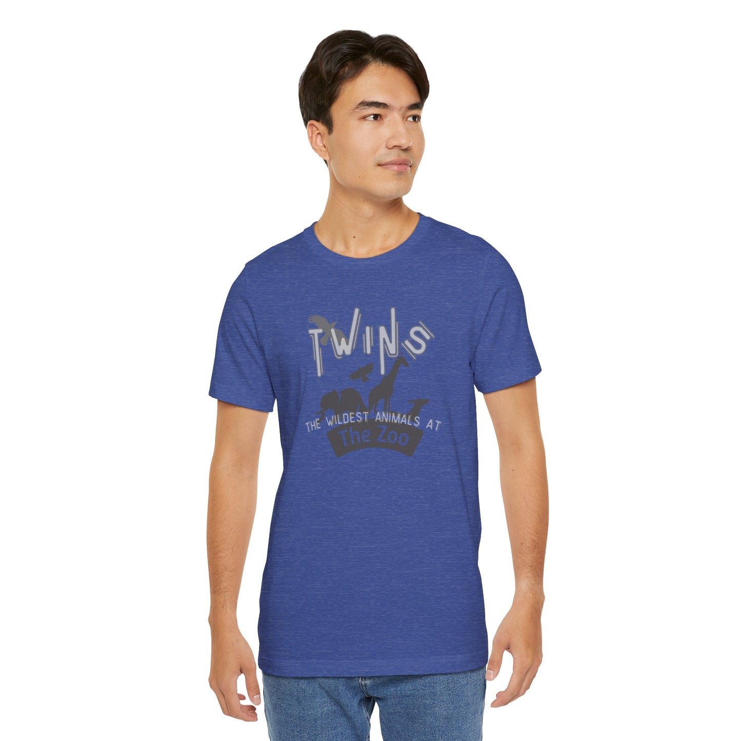 Twins Zoo T-Shirt — 'The Wildest Animals at the Zoo' Graphic Tee