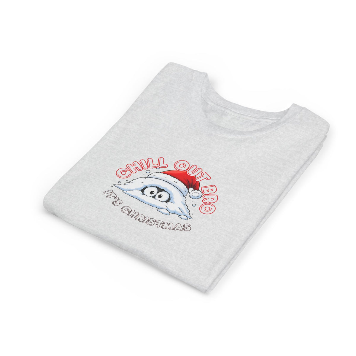 Chill Out Bro, It's Christmas Youth Short Sleeve Tee