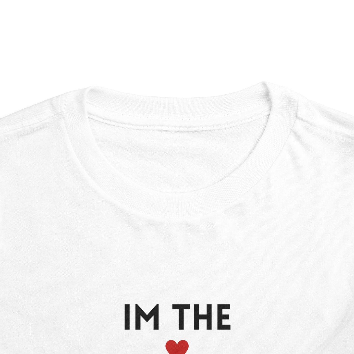 I'm the Little-est Sister- Sibling T-Shirt for Family Matching