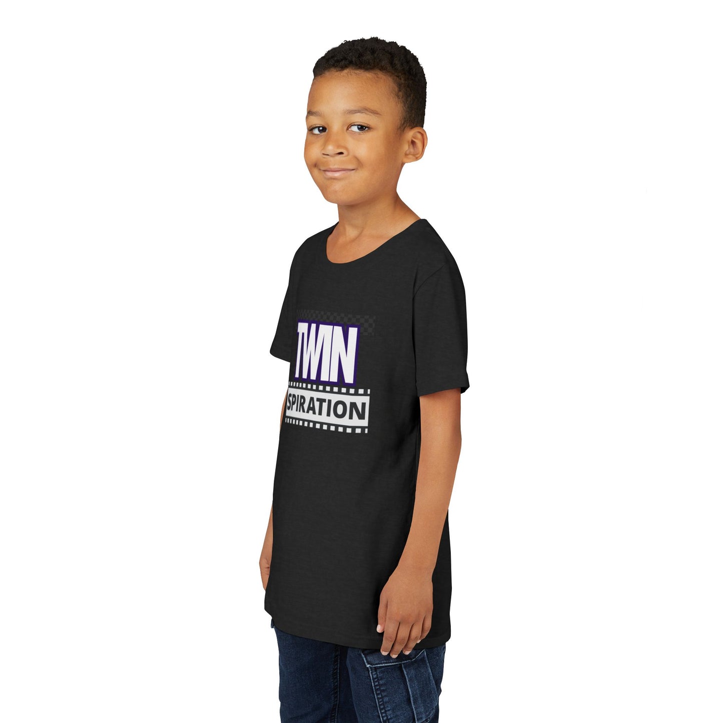 Teenage Twins T-Shirt — "TWINspiration" Graphic Tee for Twin Kids, Motivational Sibling Shirt