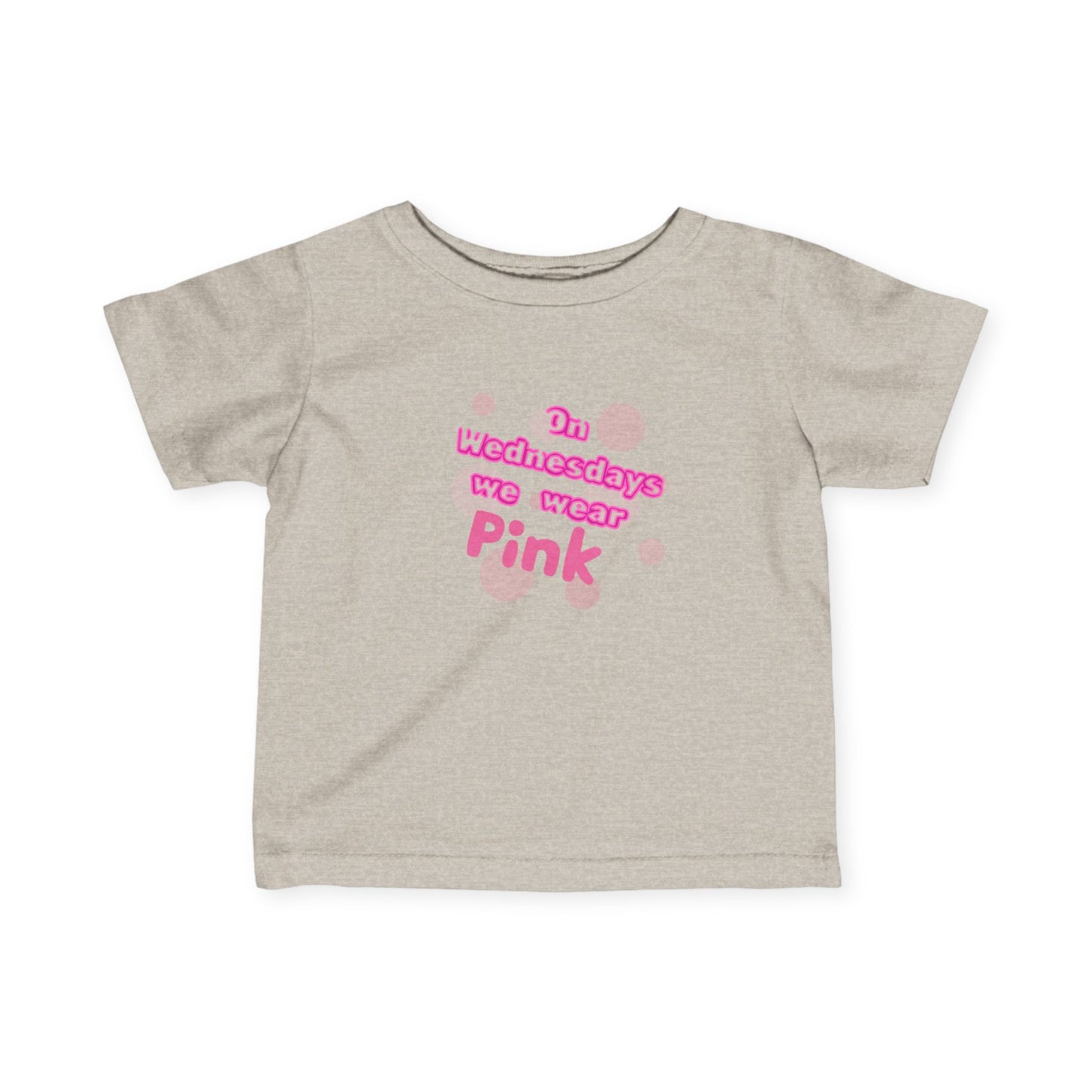 Mean Girls Inspired Infant Tee, Baby Pink T-Shirt, Cute Toddler Clothing, Mom and daughter matching