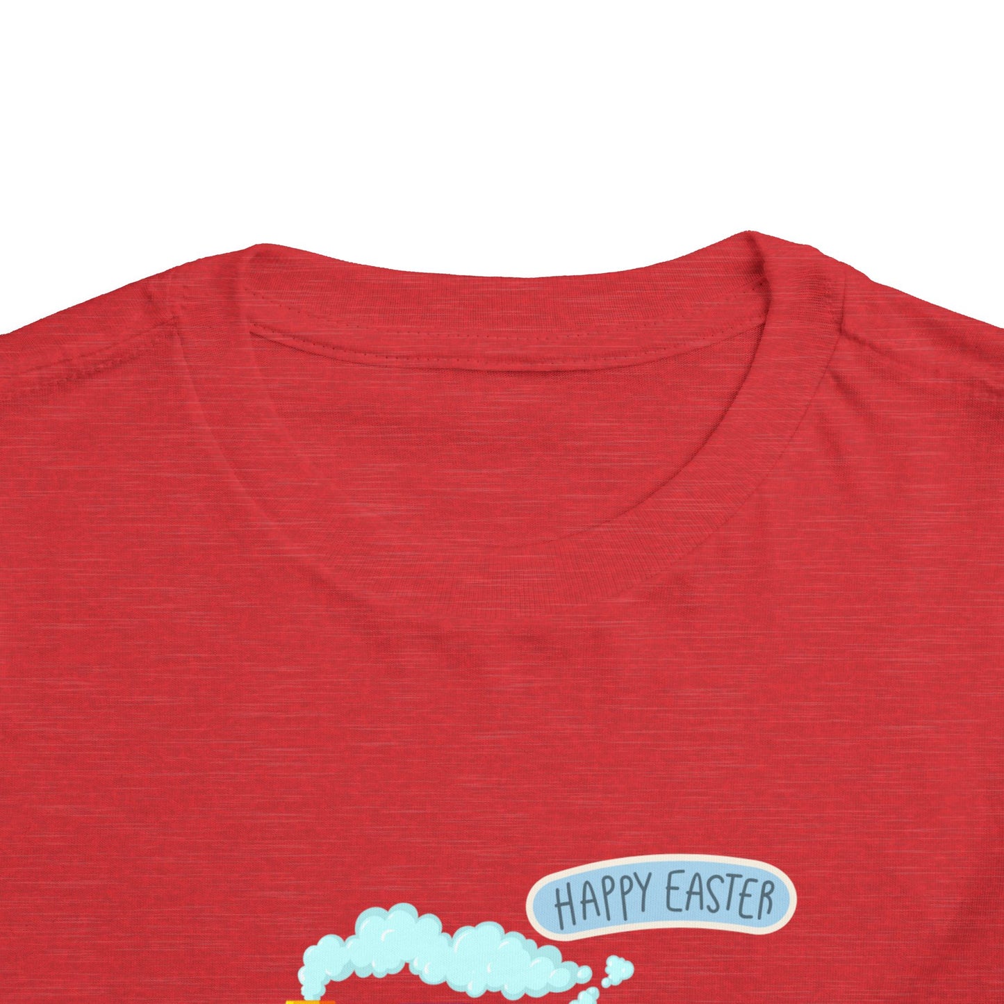 Toddler Easter Tee "Trained to carry lots of eggs" — Cute Train themed boy Shirt