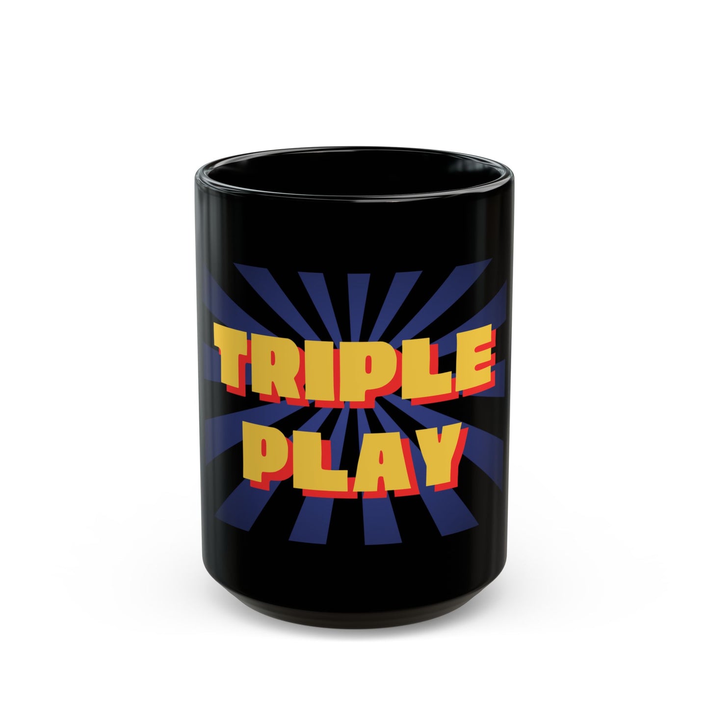 Pop Culture Jeopardy "TRIPLE PLAY" Funny Design -A  Perfect Gift for Triplet Parents