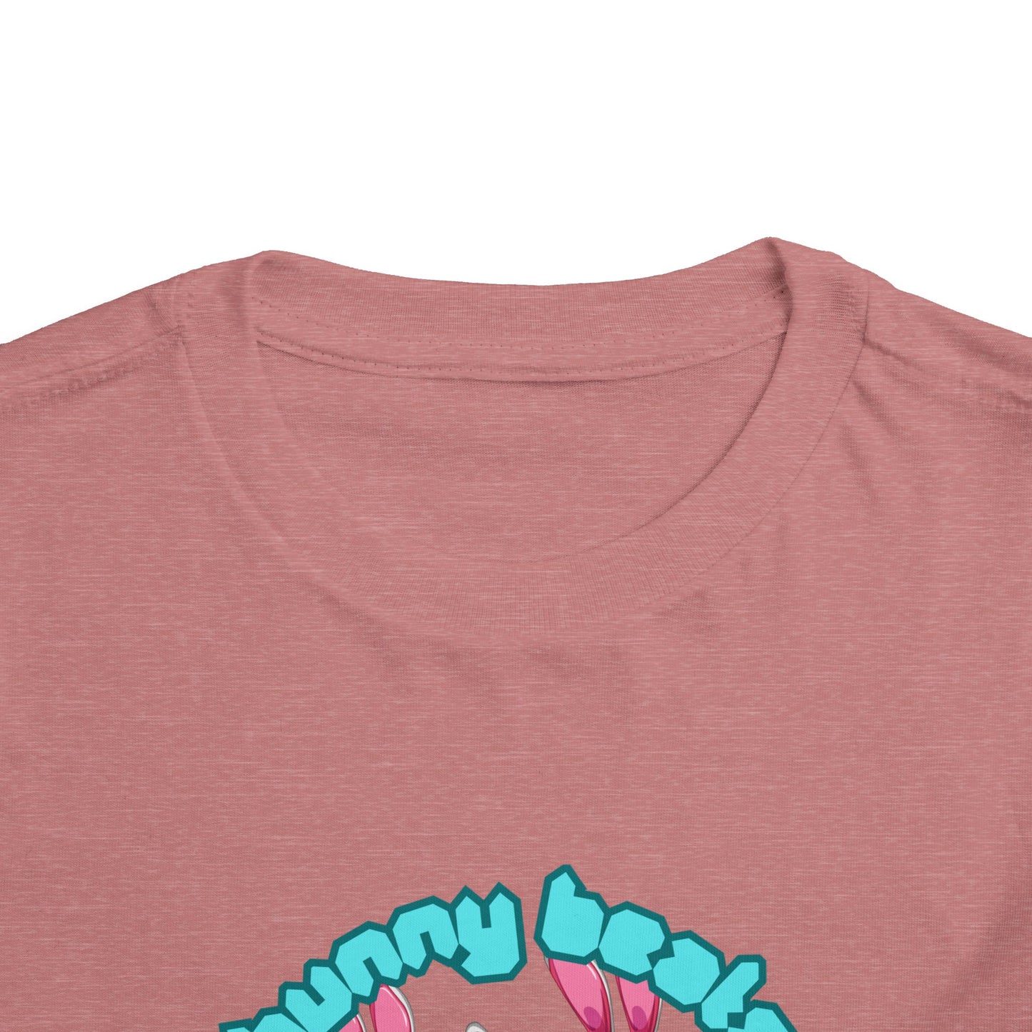 Kids 2-5 years K-Pop Anime Easter Tee - "bunny beats and demon feats" slogan