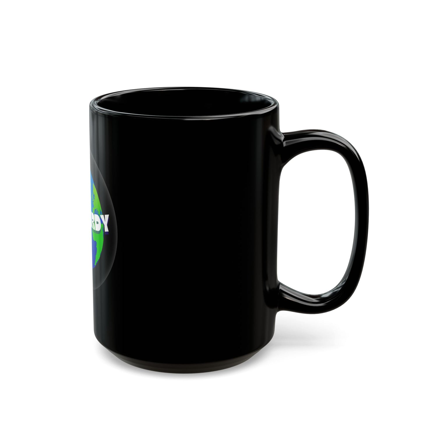 Jeopardy! Themed Black Coffee Mug - Trivia Lover Gift