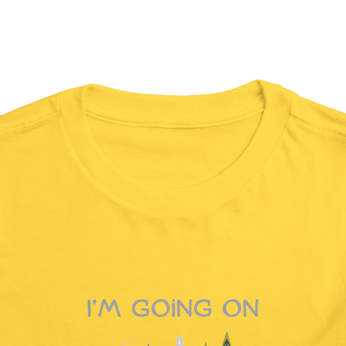 Toddler Tee — "I'm Going On An Egg Hunt" Easter Shirt