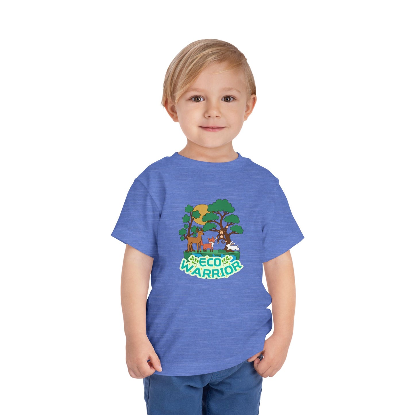 Toddler Tee — Eco Warrior Woodland Wildlife Kids' Shirt