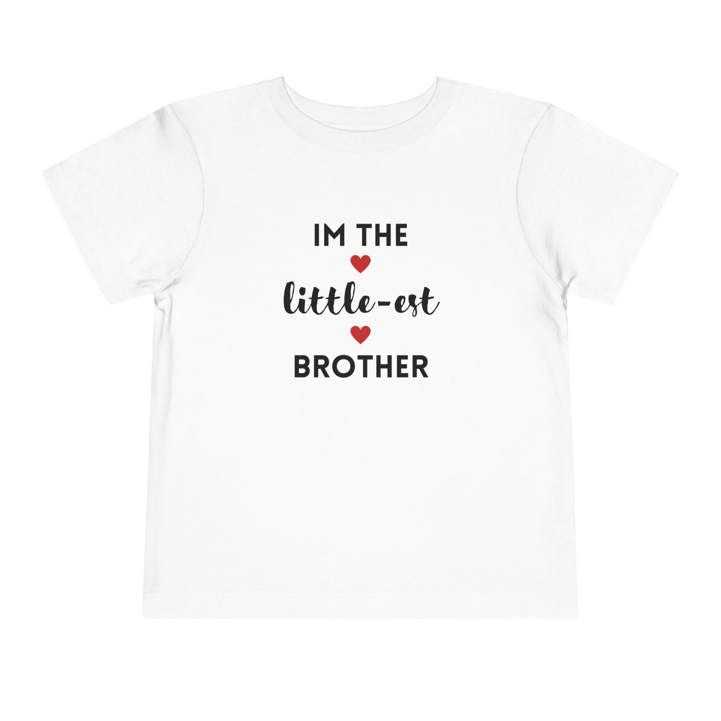 I'm the Little-est Brother- Sibling T-Shirt for Family Matching