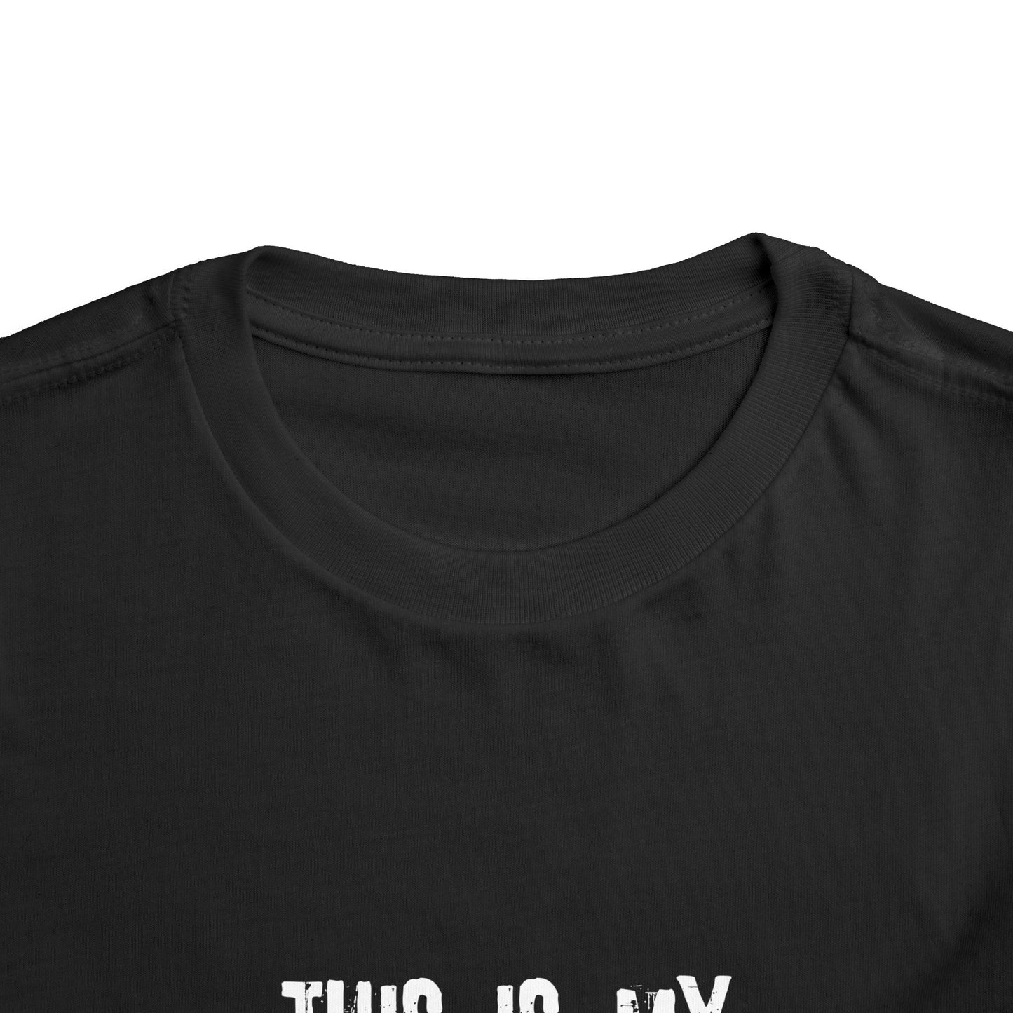 Toddler Tee — "This Is My Messy Shirt" Funny Kids Shirt