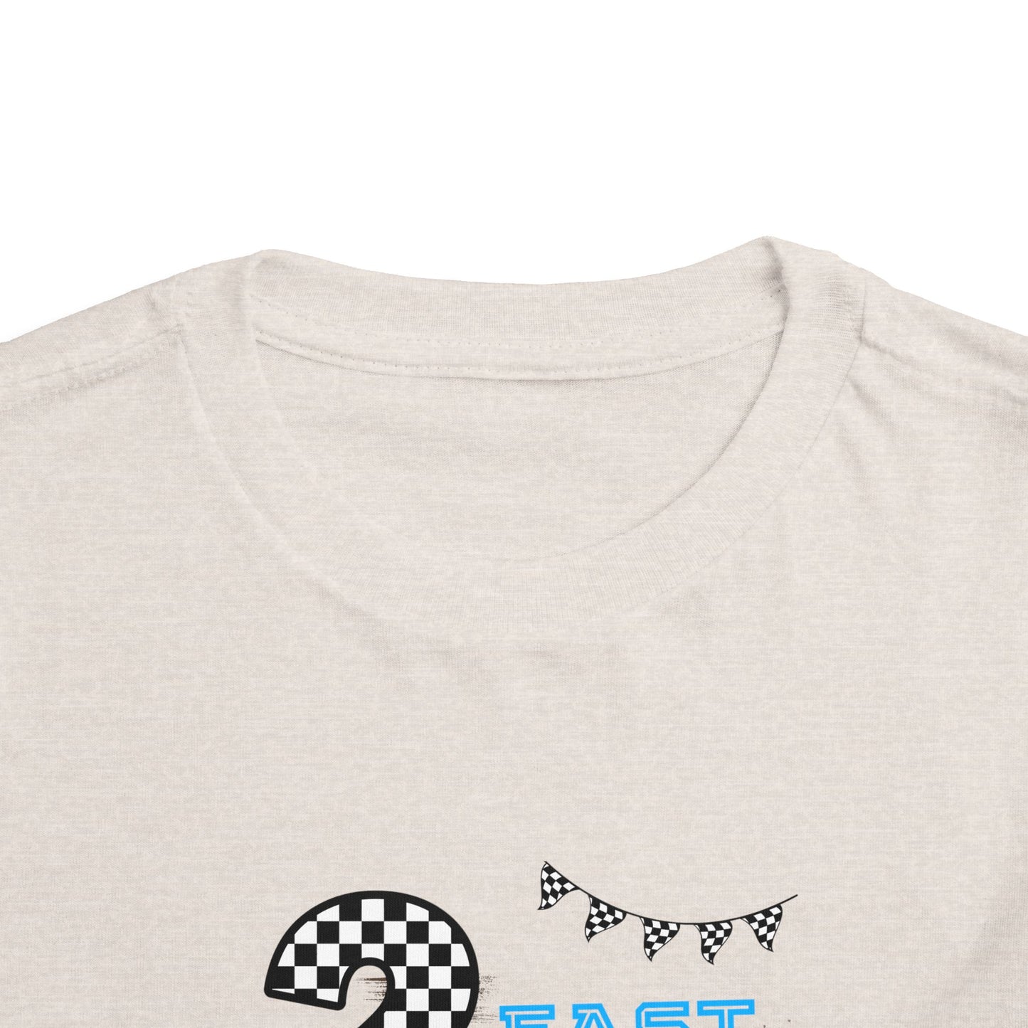 2nd Birthday – 'Too Fast, Too Curious' 2 Year old Party Racing Truck Design