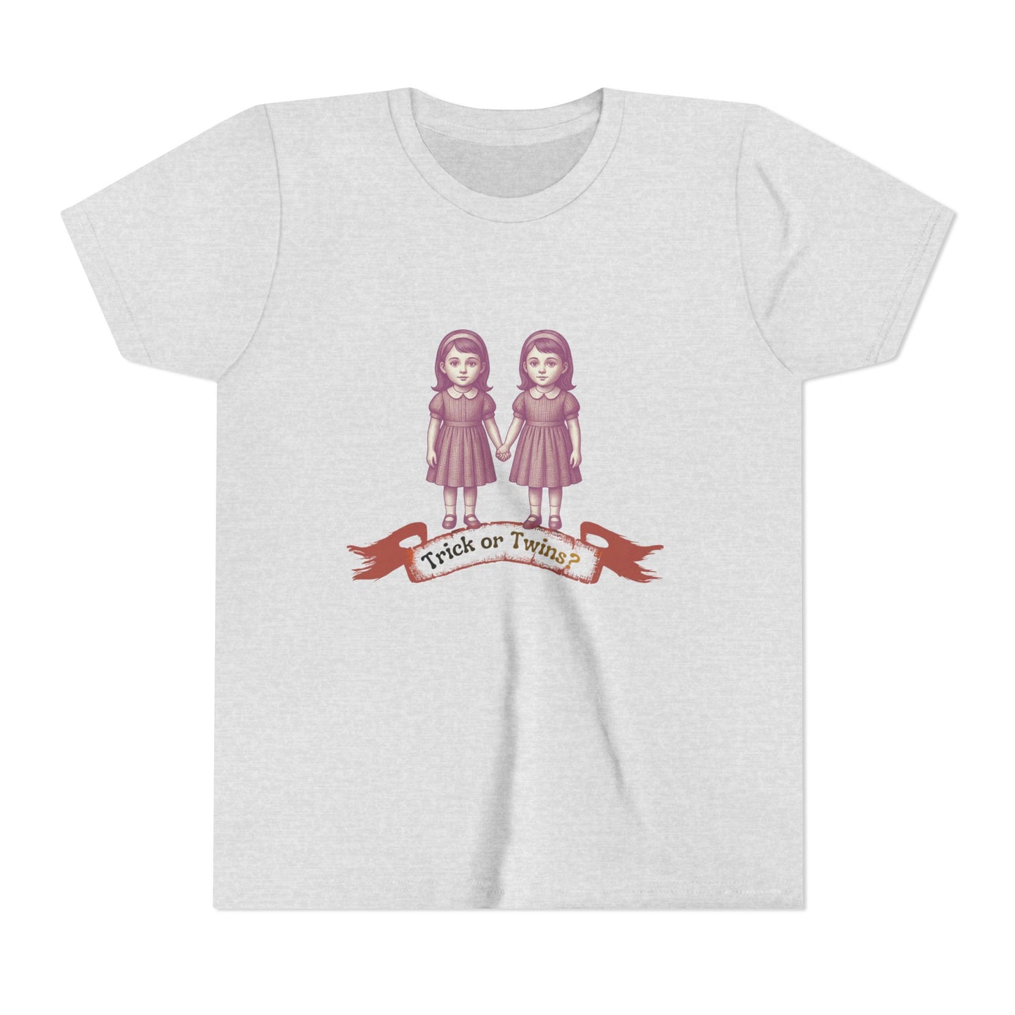 Horror Movie (The Shinning) — “Trick or Twins” Halloween Ghost -Twin Teen Girl Graphic