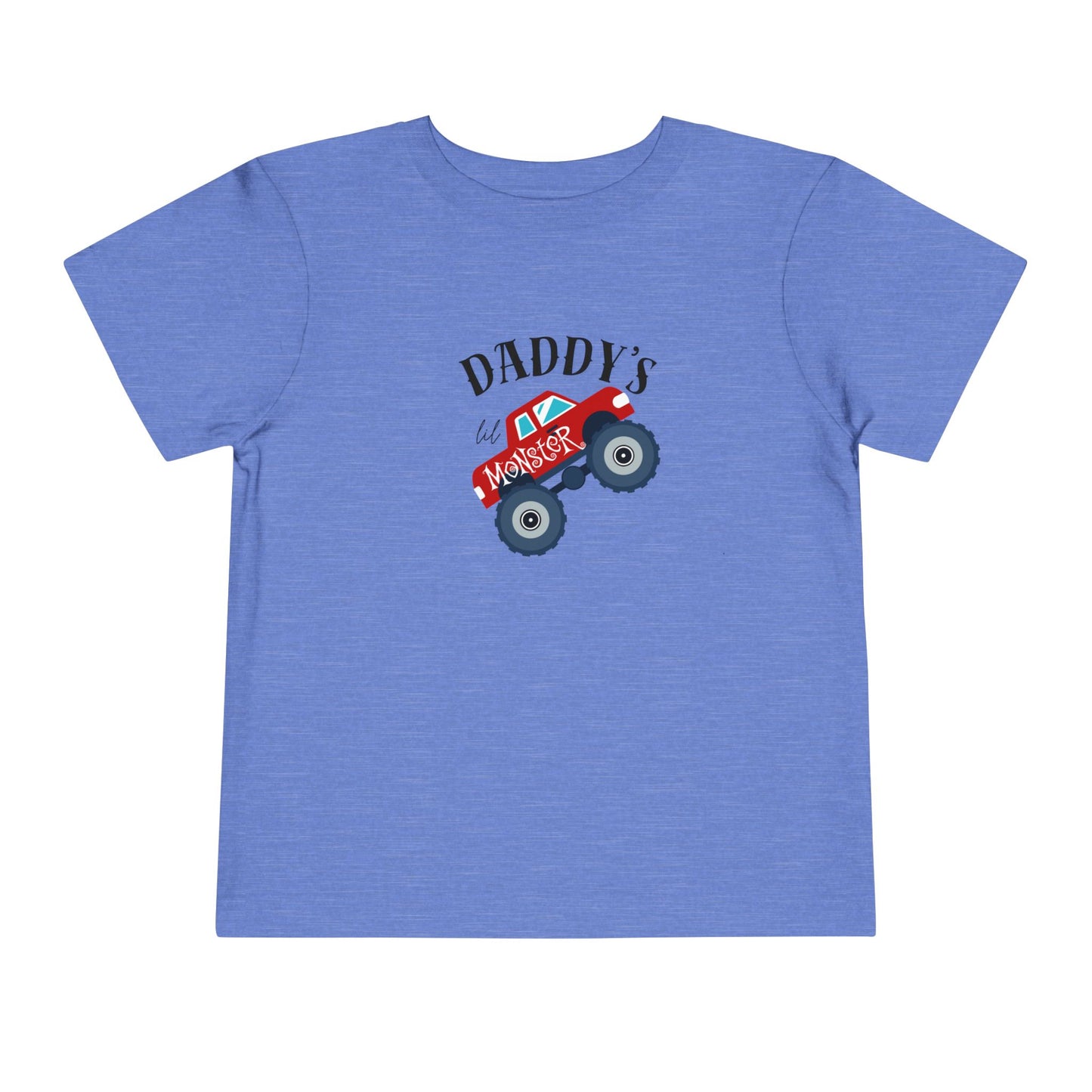 Toddler Tee — "Daddy's Monster Truck" Graphic Shirt