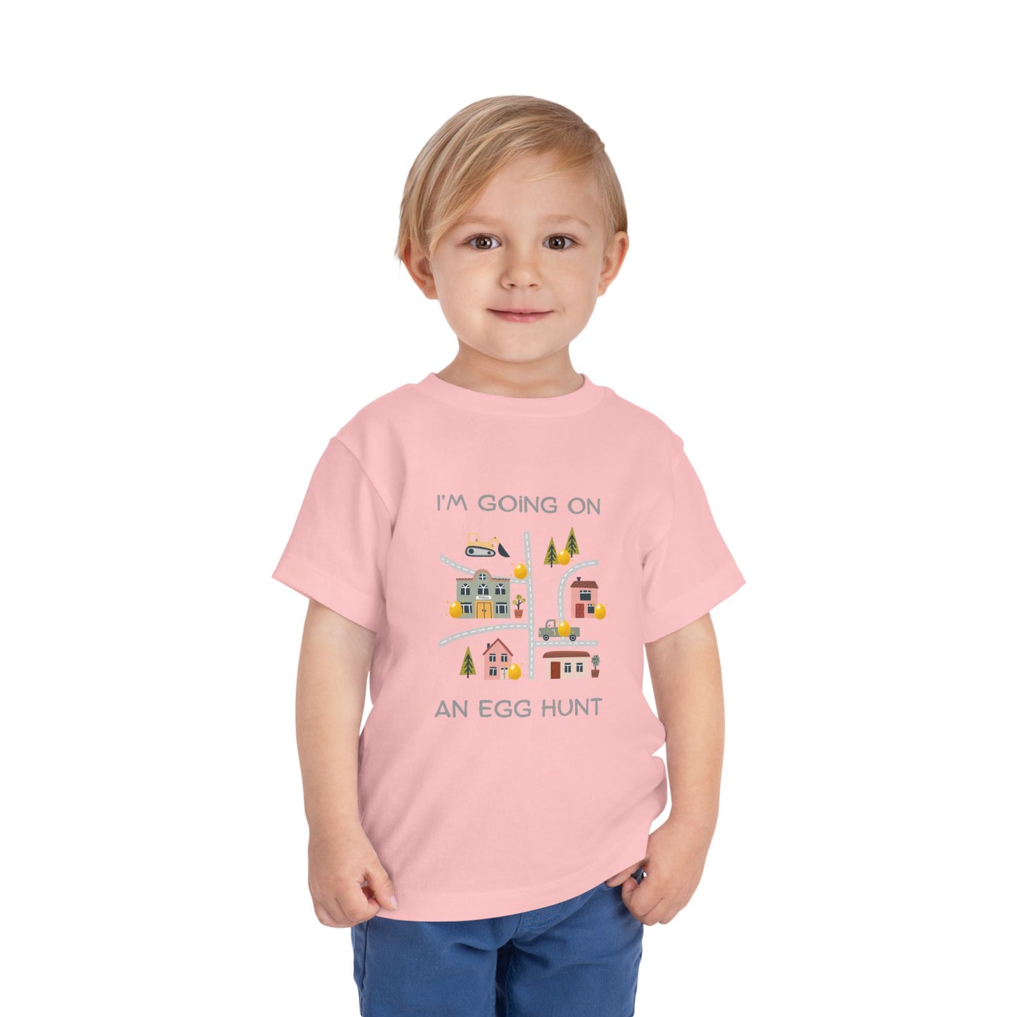 Toddler Tee — "I'm Going On An Egg Hunt" Easter Shirt