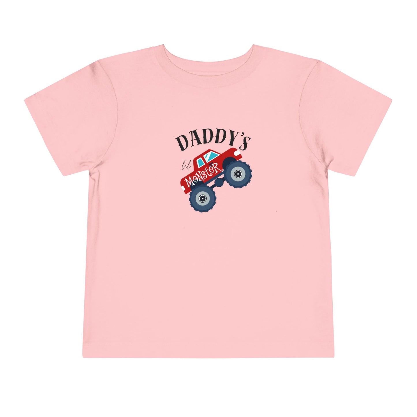 Toddler Tee — "Daddy's Monster Truck" Graphic Shirt