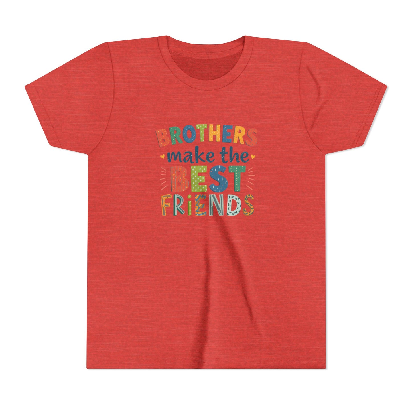 Youth Tee — "Brothers Make the Best Friends" Colorful Kids T‑Shirt