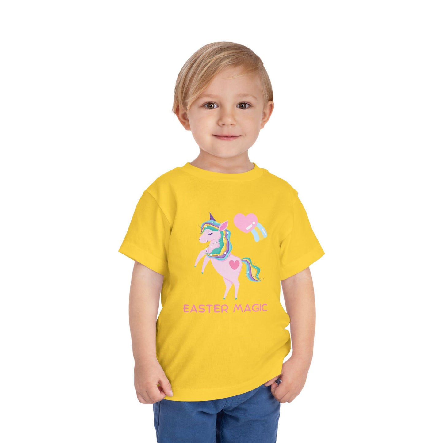Easter Girl Magic Unicorn Toddler and Infant Tee