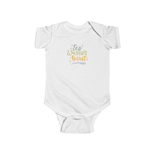 Eco Warrior Spirit- Baby Bodysuit — Organic- Cotton