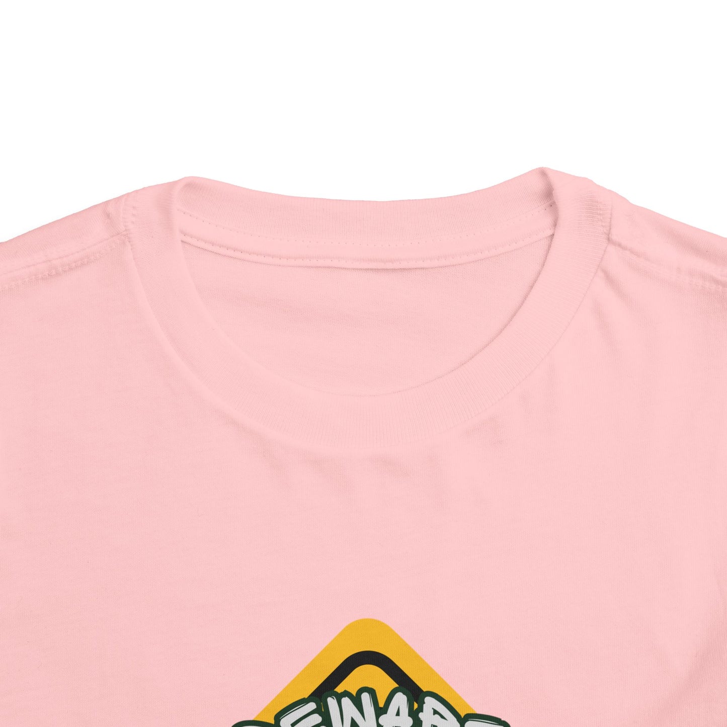 Toddler Tee — "Beware of Twinadoes" Yellow Warning Sign Kids Shirt