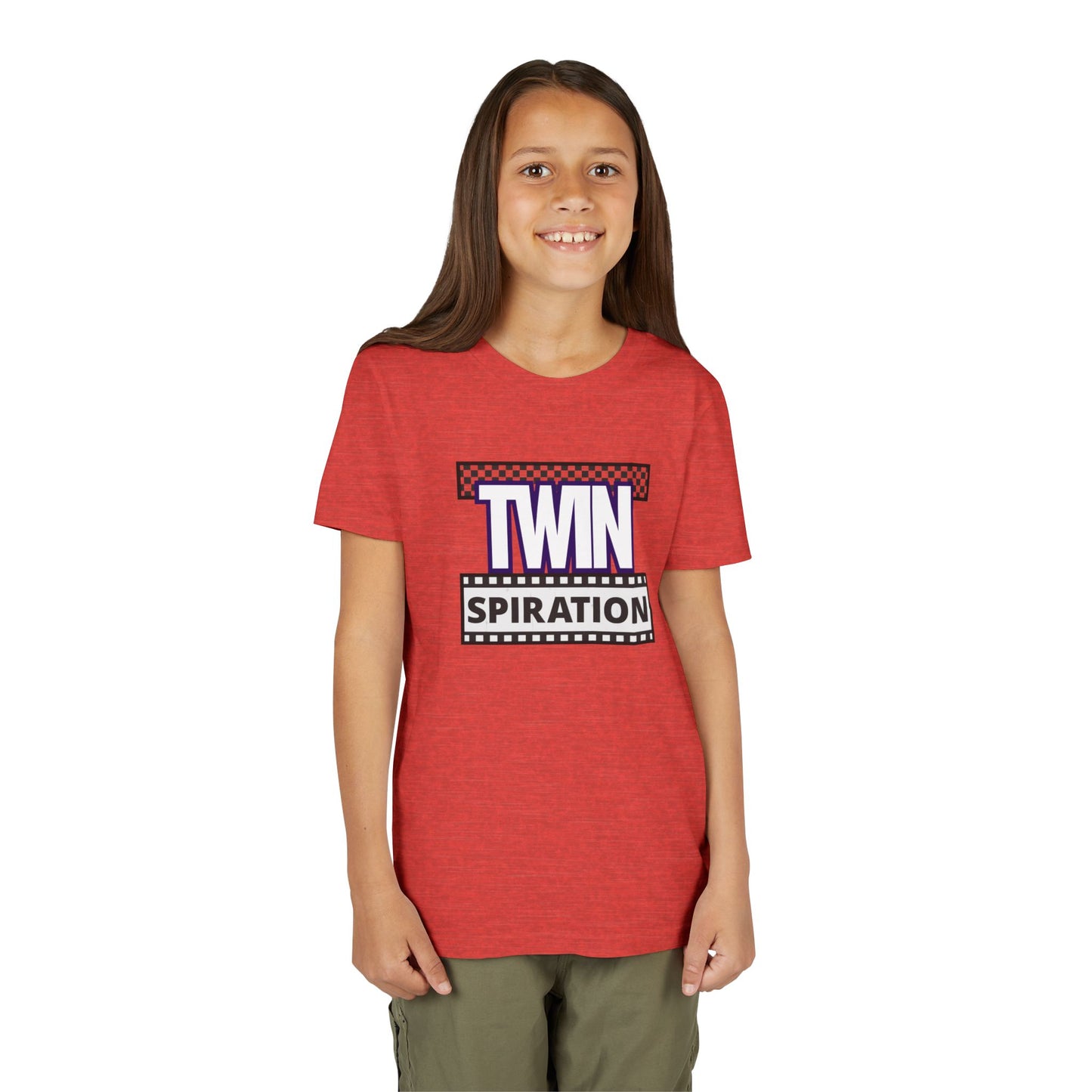 Teenage Twins T-Shirt — "TWINspiration" Graphic Tee for Twin Kids, Motivational Sibling Shirt