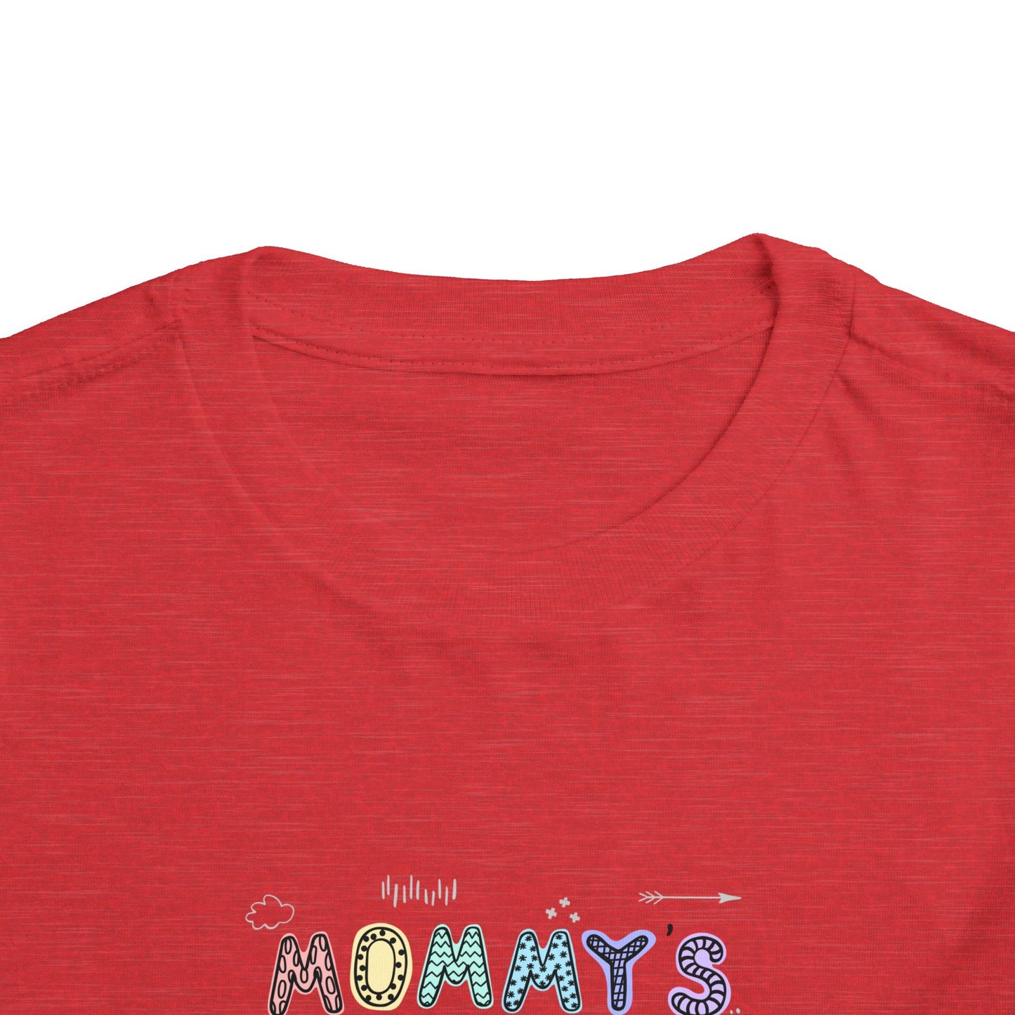 Toddler Tee — "Mommy's Little Monsters" Cute Pastel Monster Graphic