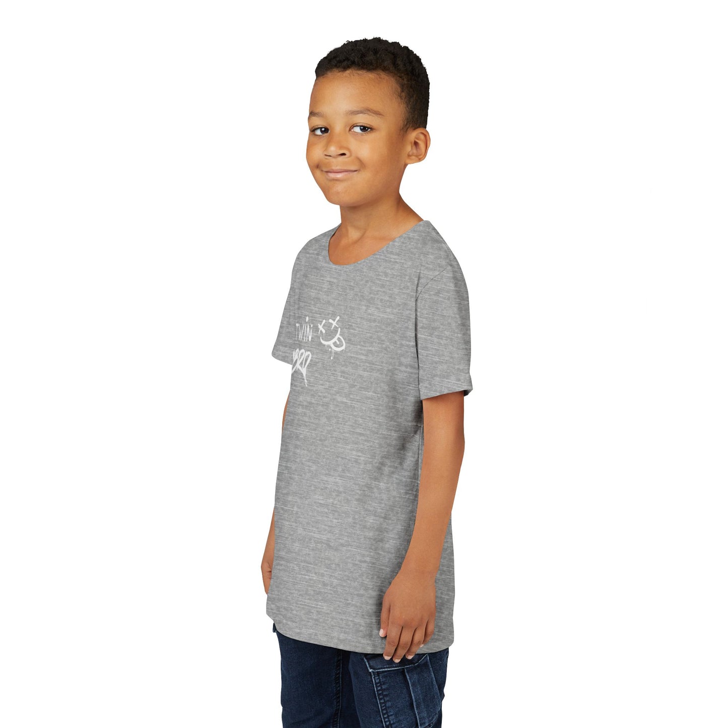 Twin Bro- Graffiti Punk Rock Skater Style Teen Kids T-Shirt