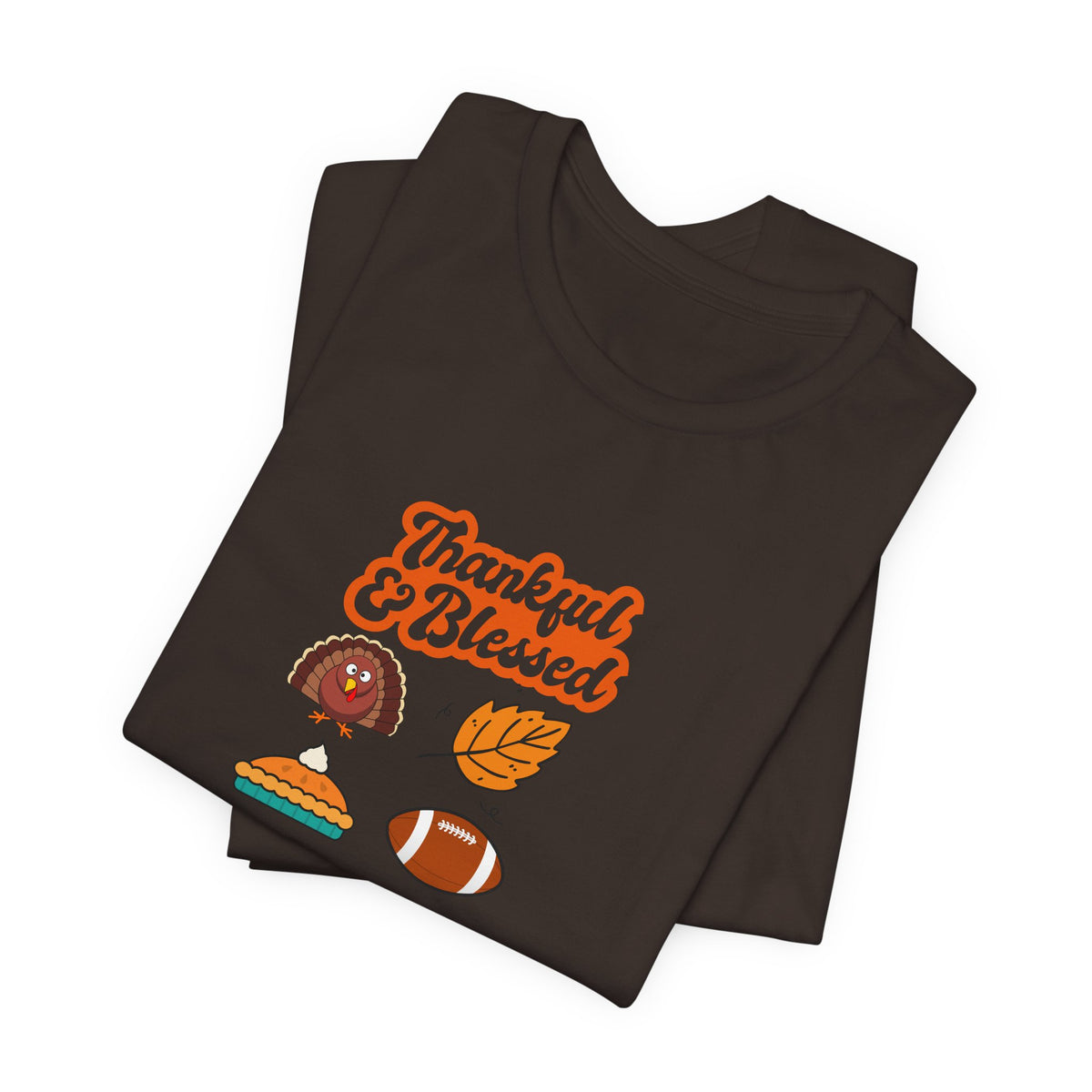 Thankful & Blessed Thanksgiving T-Shirt
