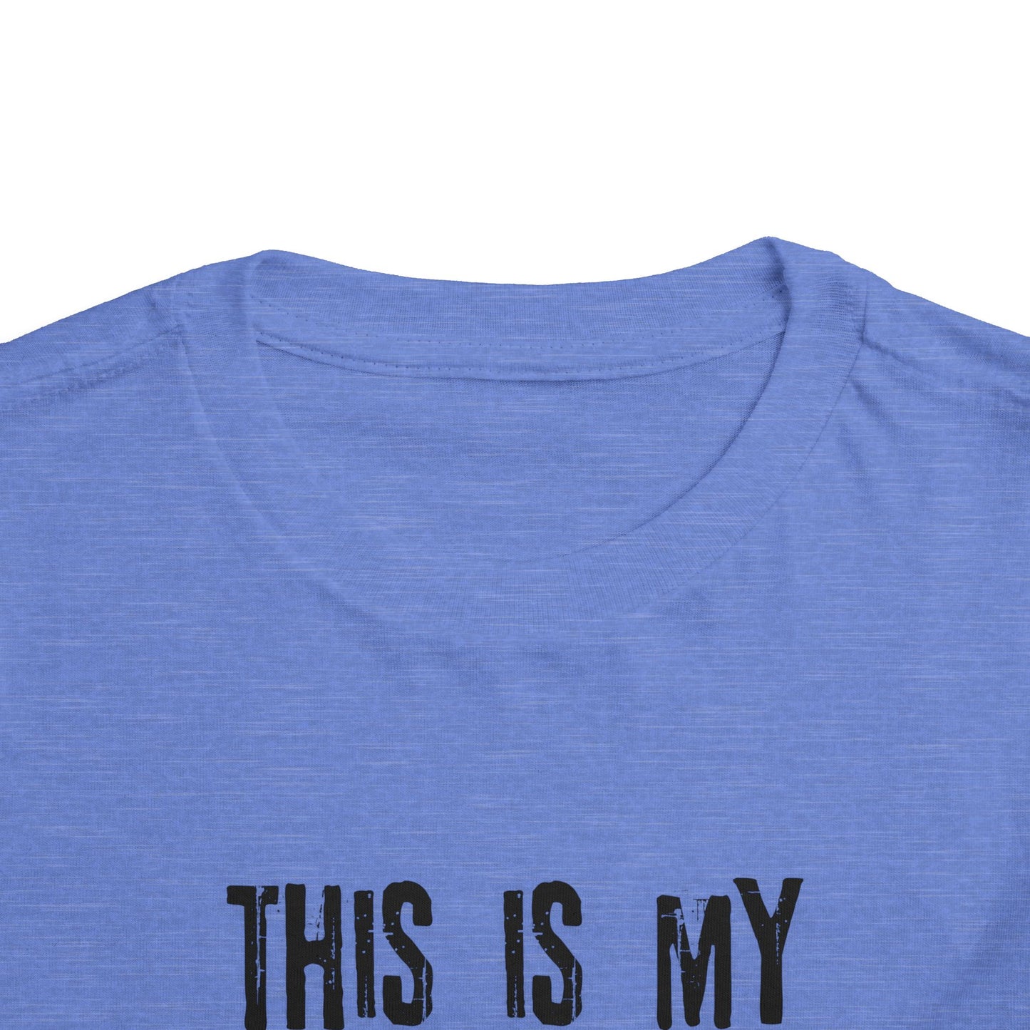 Toddler Tee - "This Is My Messy Shirt" Funny Kids Graphic T-Shirt
