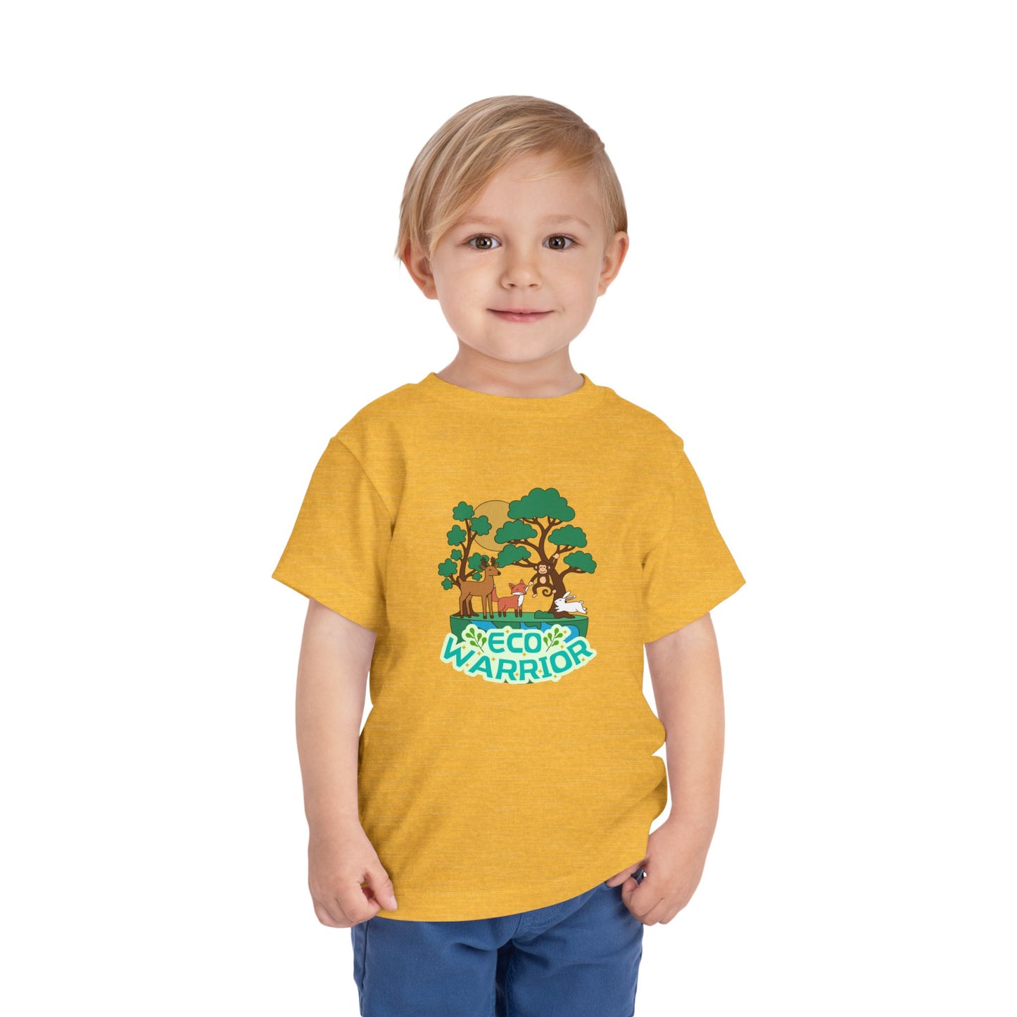 Toddler Tee — Eco Warrior Woodland Wildlife Kids' Shirt