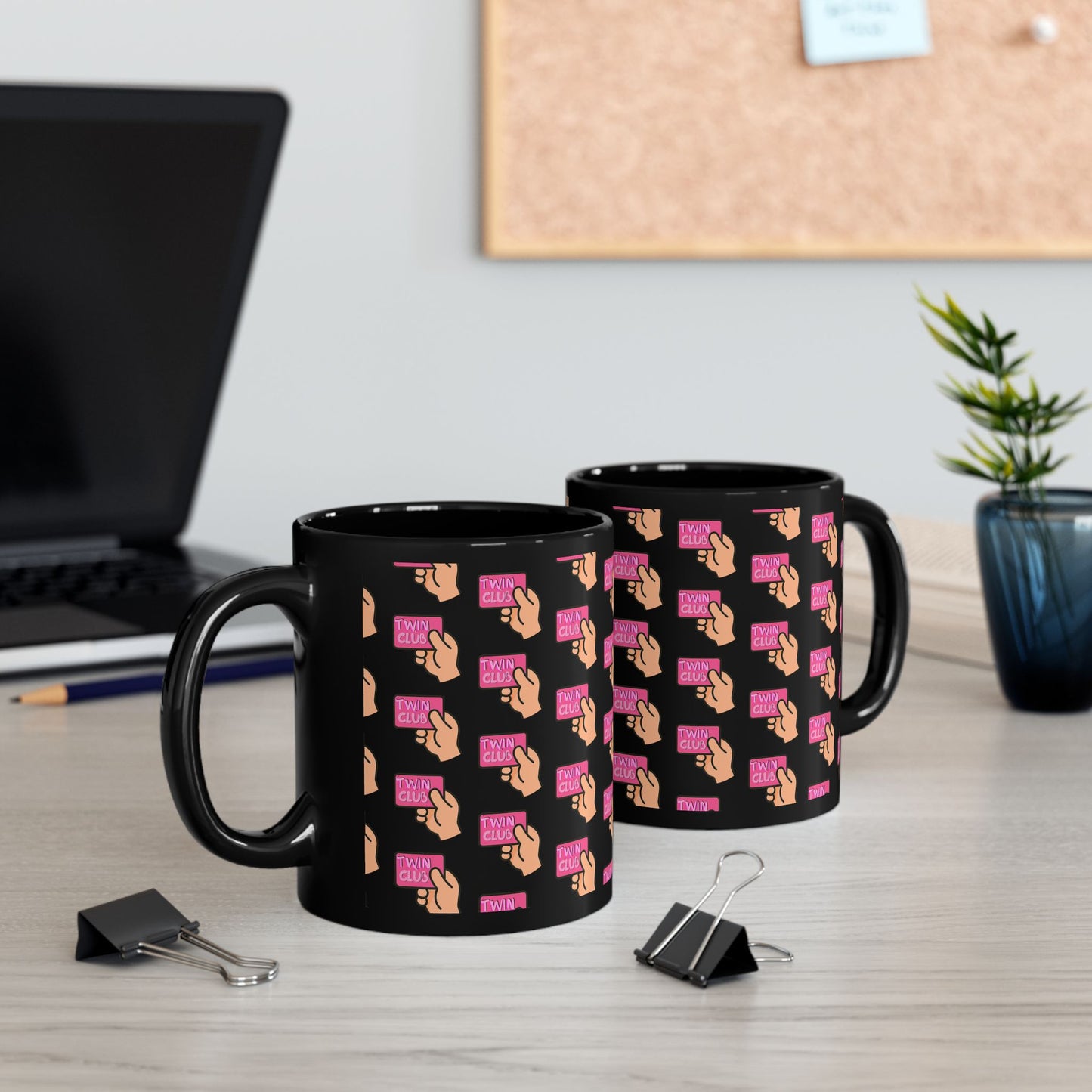 Twin Club (Fight Club- Movie Parody) Gift Mug