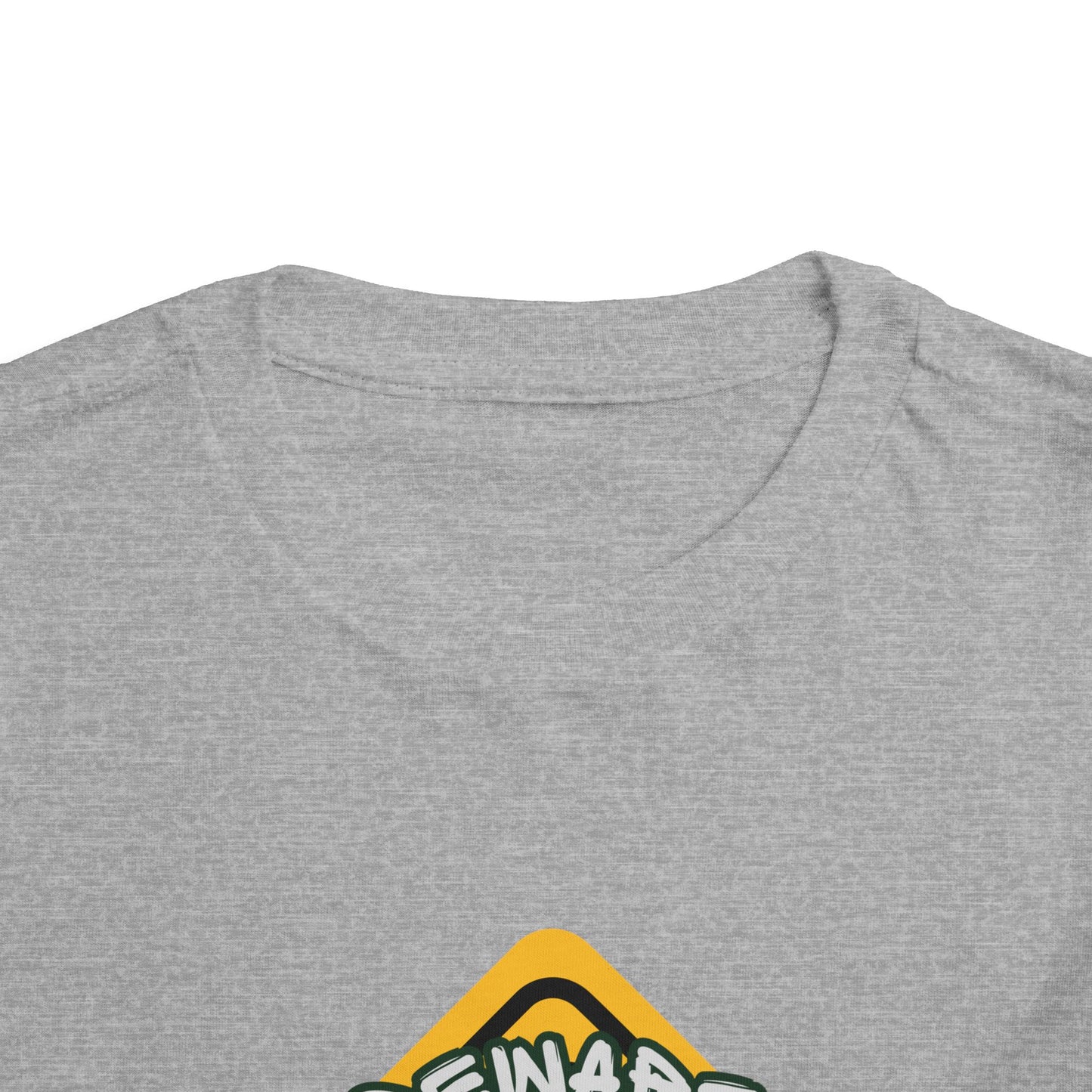 Toddler Tee — "Beware of Twinadoes" Yellow Warning Sign Kids Shirt