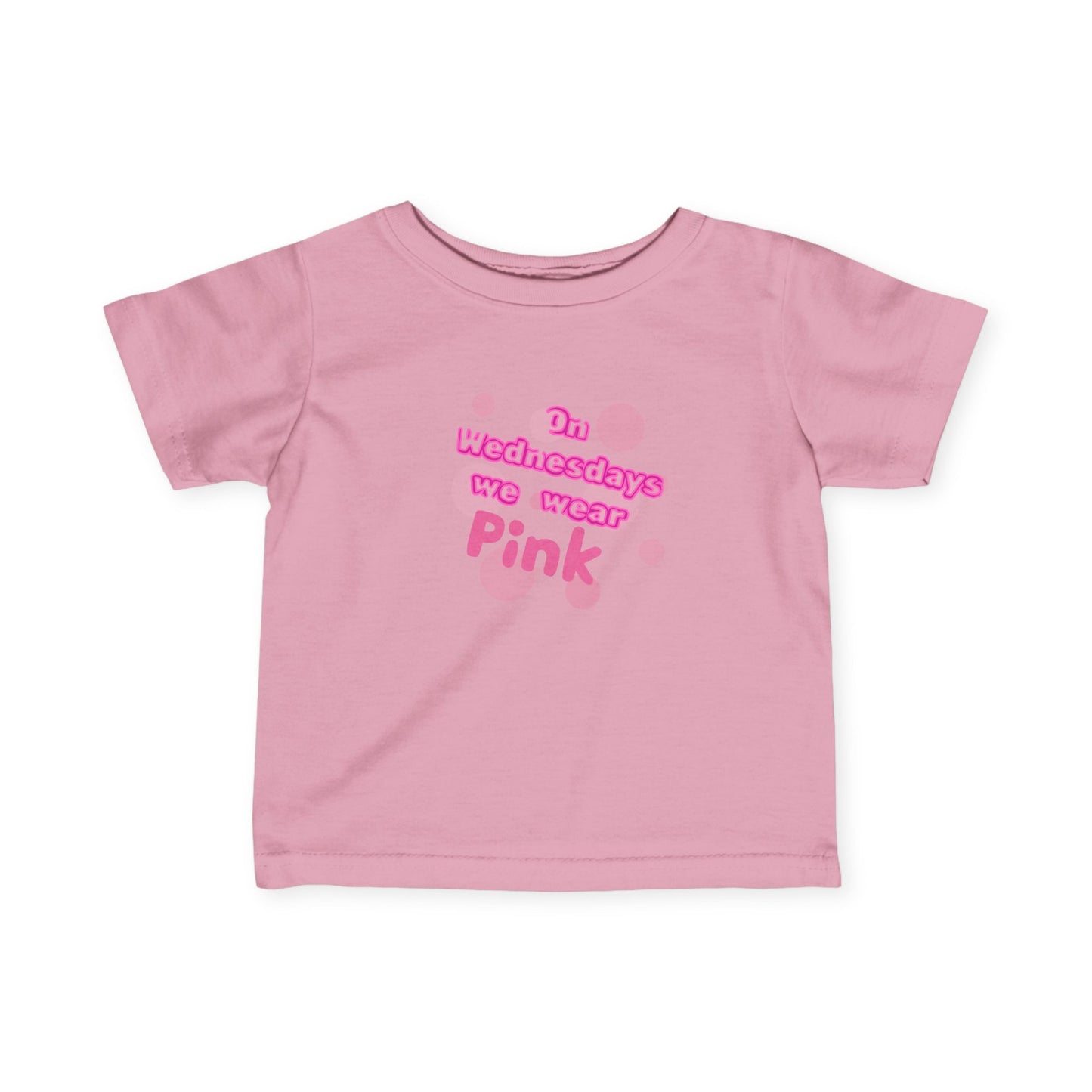 Mean Girls Inspired Infant Tee, Baby Pink T-Shirt, Cute Toddler Clothing, Mom and daughter matching