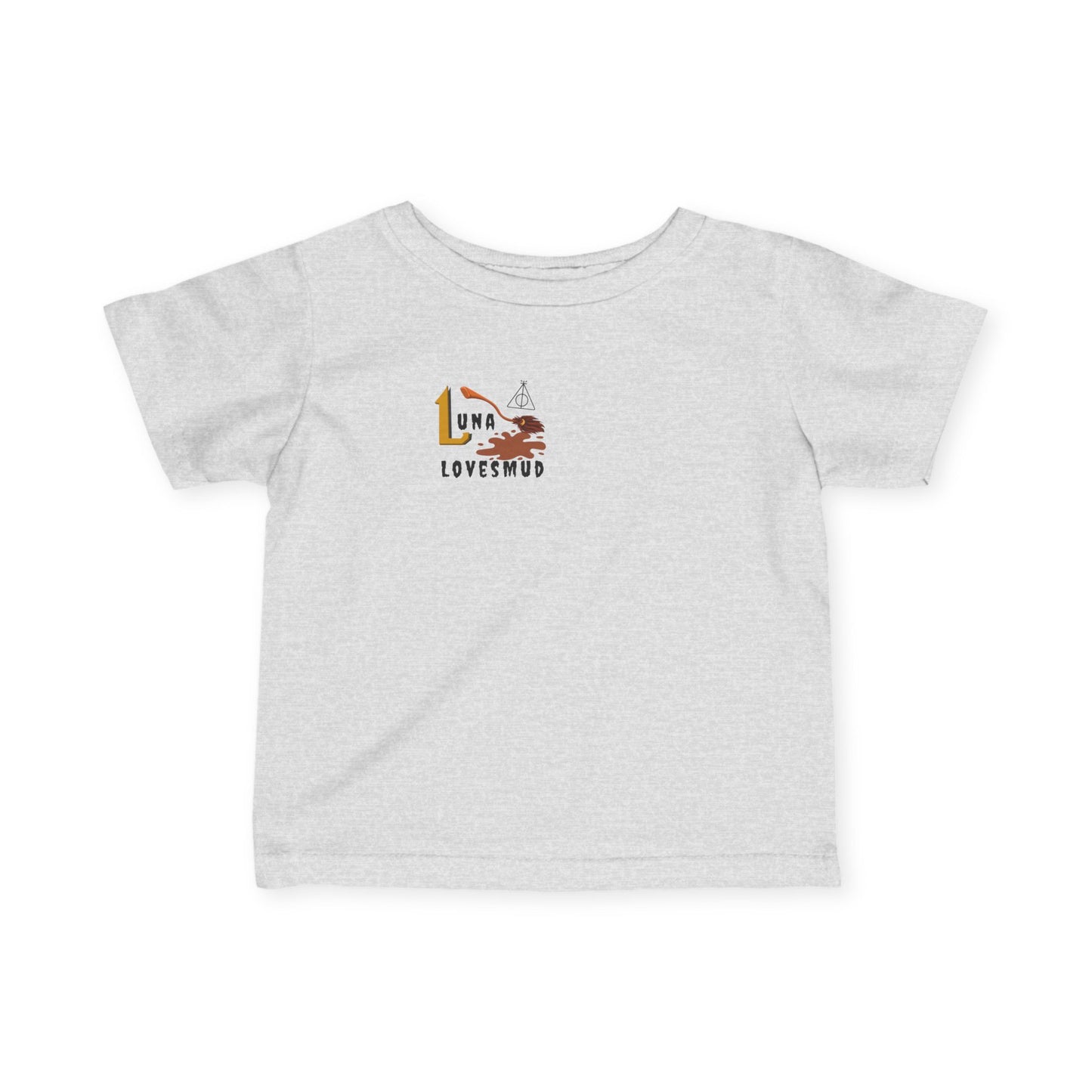 Family Matching Set-Magic Theme-"Luna Loves Mud" Baby/Toddler Tee (Ages 6-24 Months)