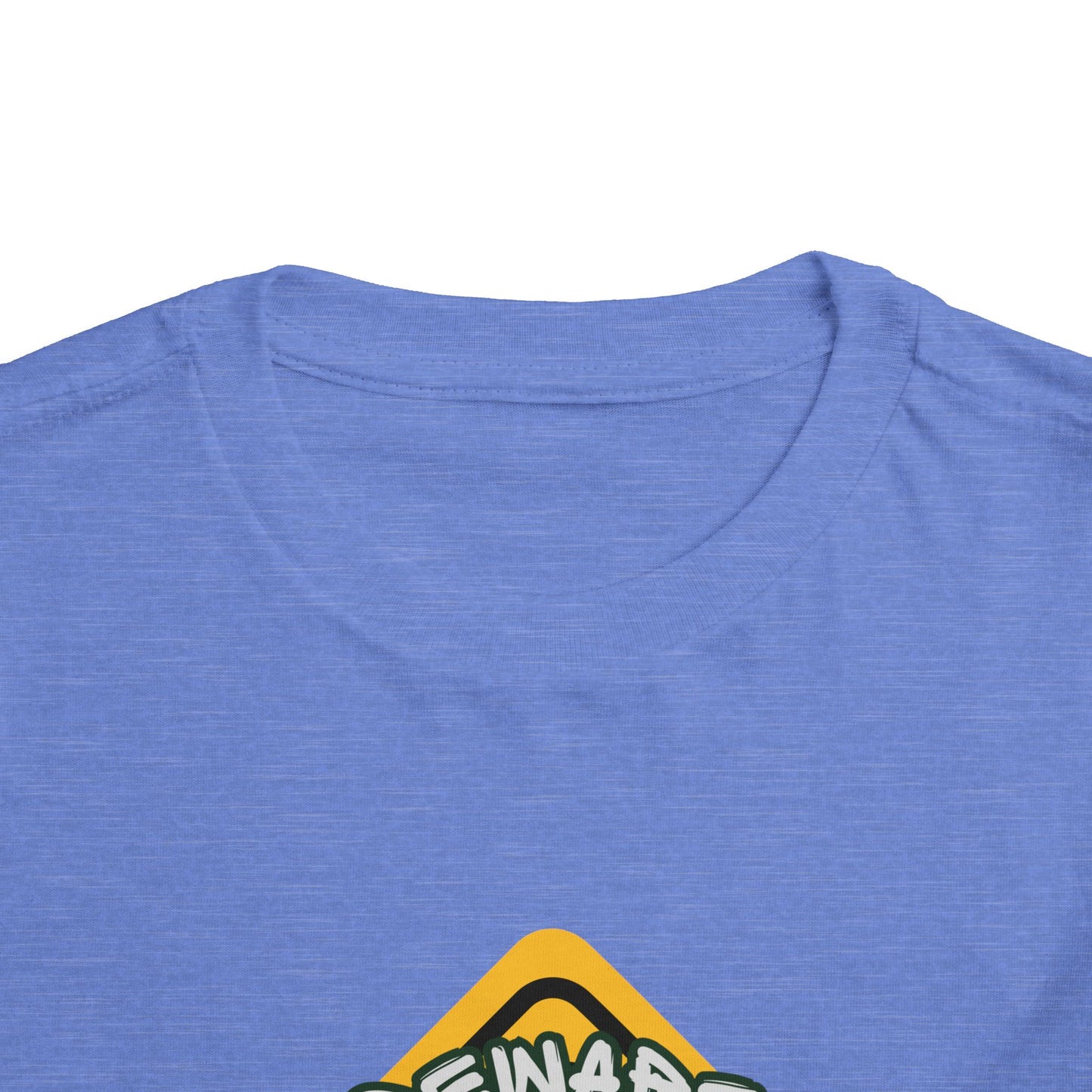 Toddler Tee — "Beware of Twinadoes" Yellow Warning Sign Kids Shirt