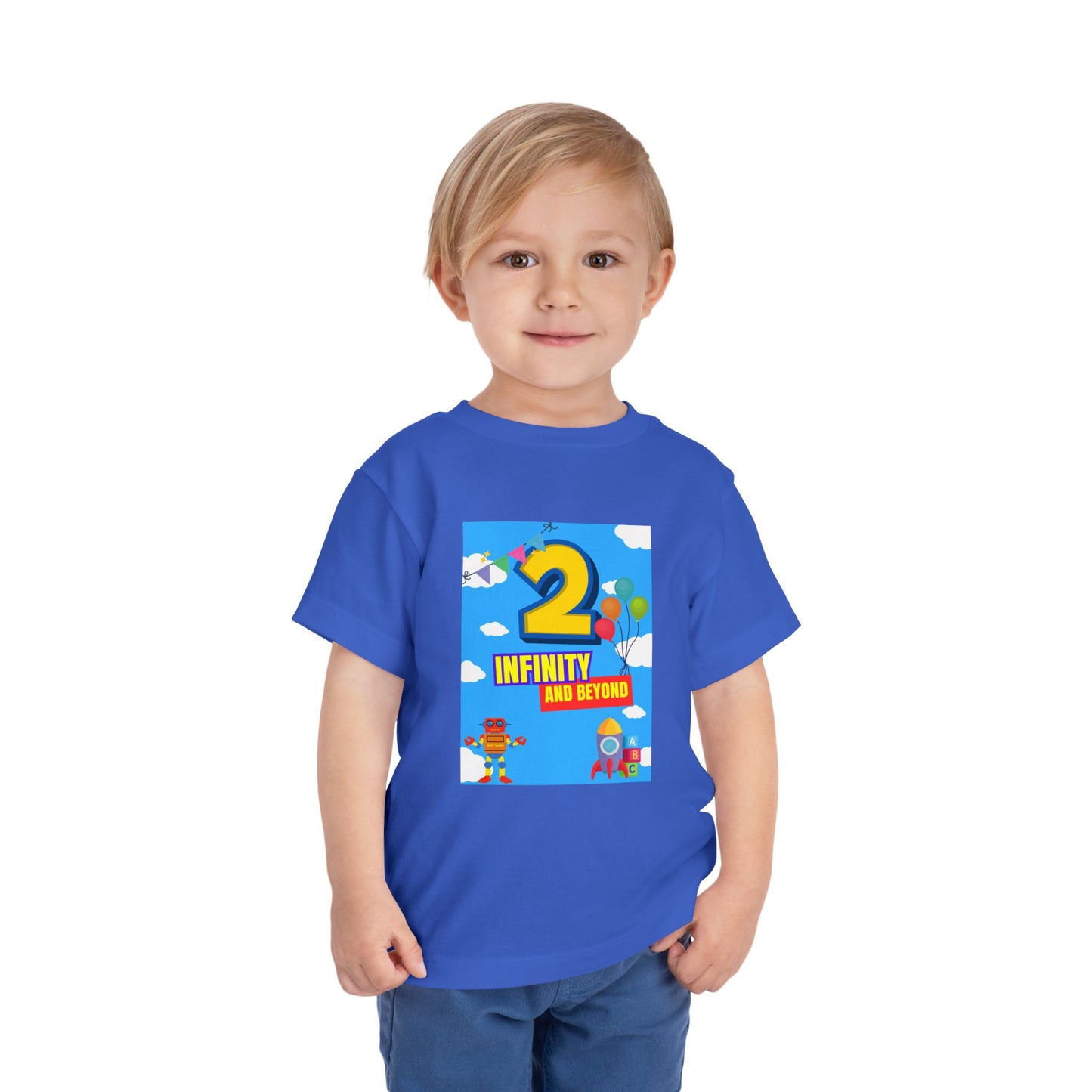 Toddler Second Birthday T-Shirt - 2 Infinity and Beyond