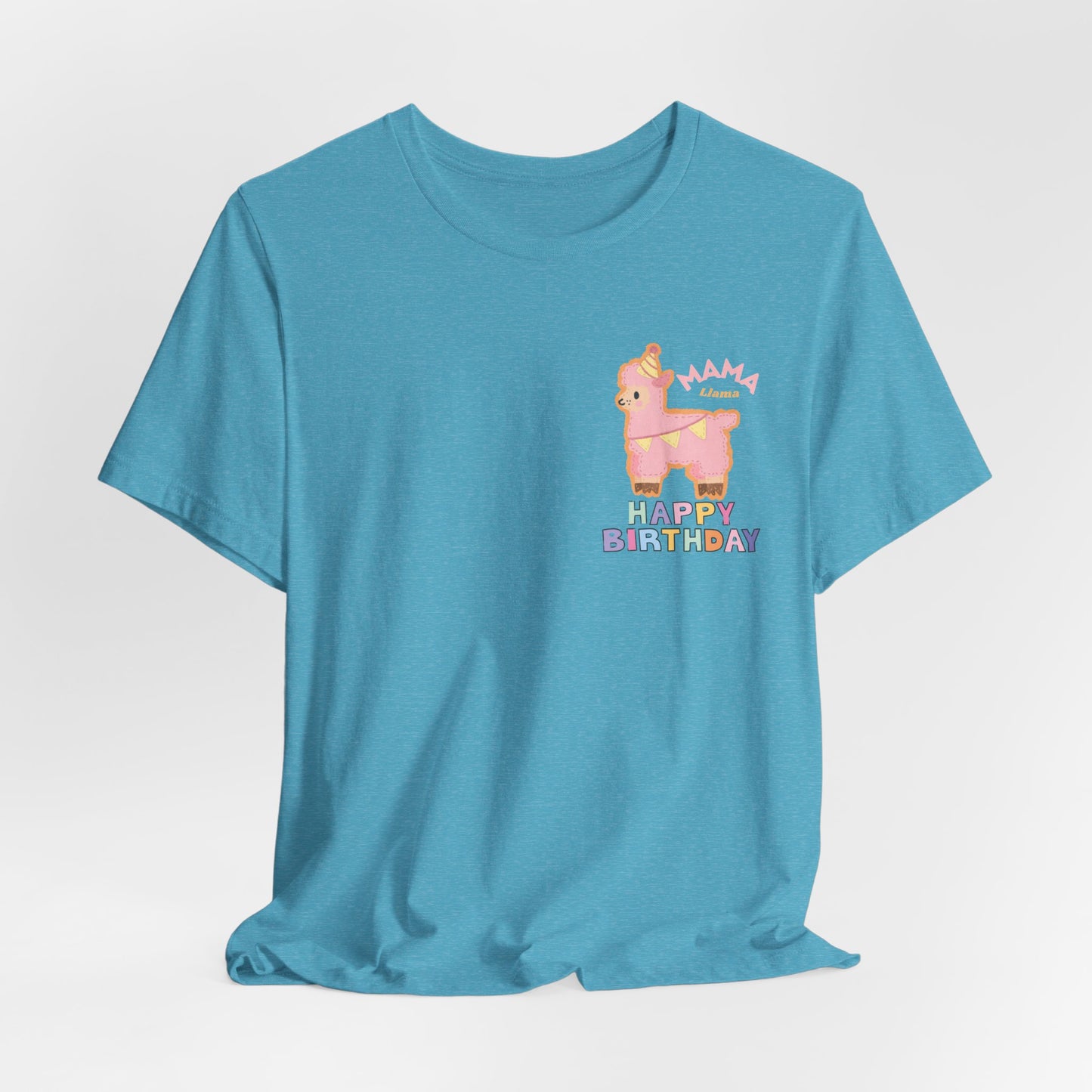 Mama Llama — 'Happy Birthday' Celebration T-Shirt