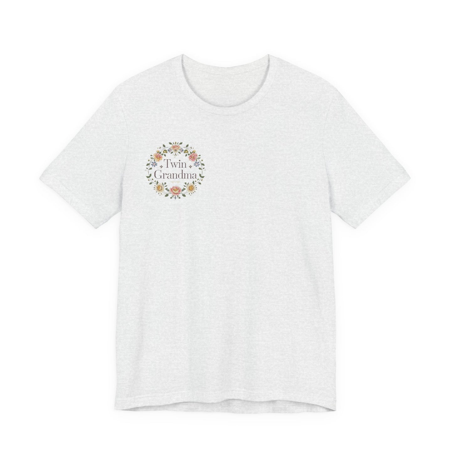Twin Grandma Floral Tee — Vintage Flower T-Shirt