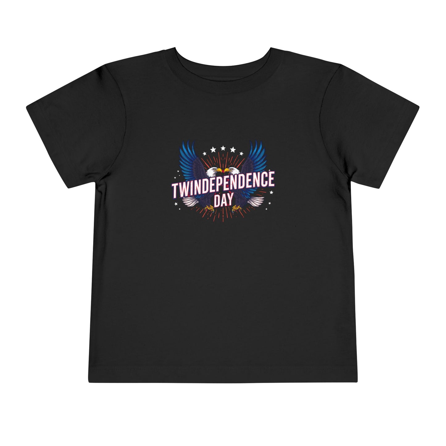 Toddler Tee - "Twindependence Day" Eagle Graphic 4th of July Shirt