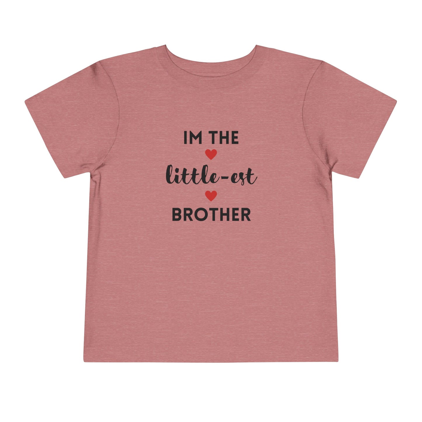 I'm the Little-est Brother- Sibling T-Shirt for Family Matching