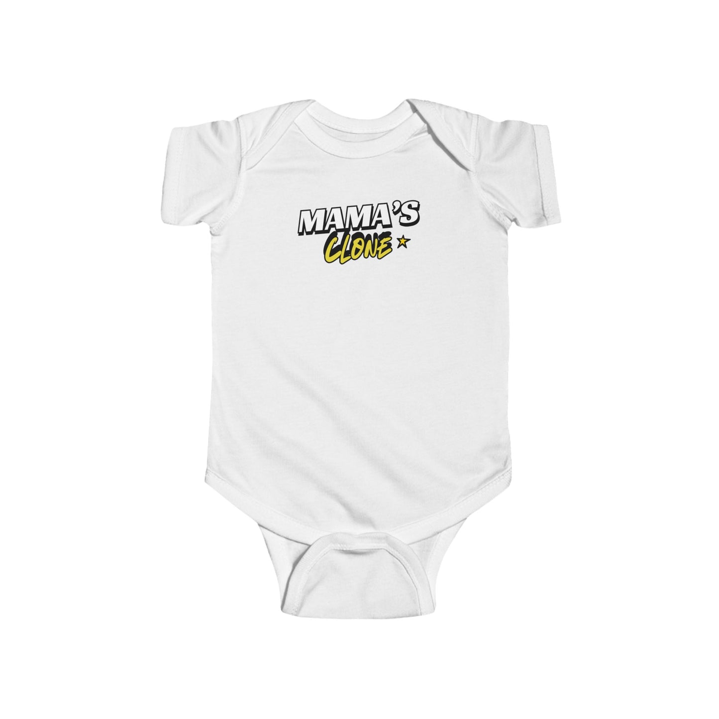 "Mama's Clone"- Newborn to 2 Year old Bodysuit - Adorable Baby Outfit for New Parents