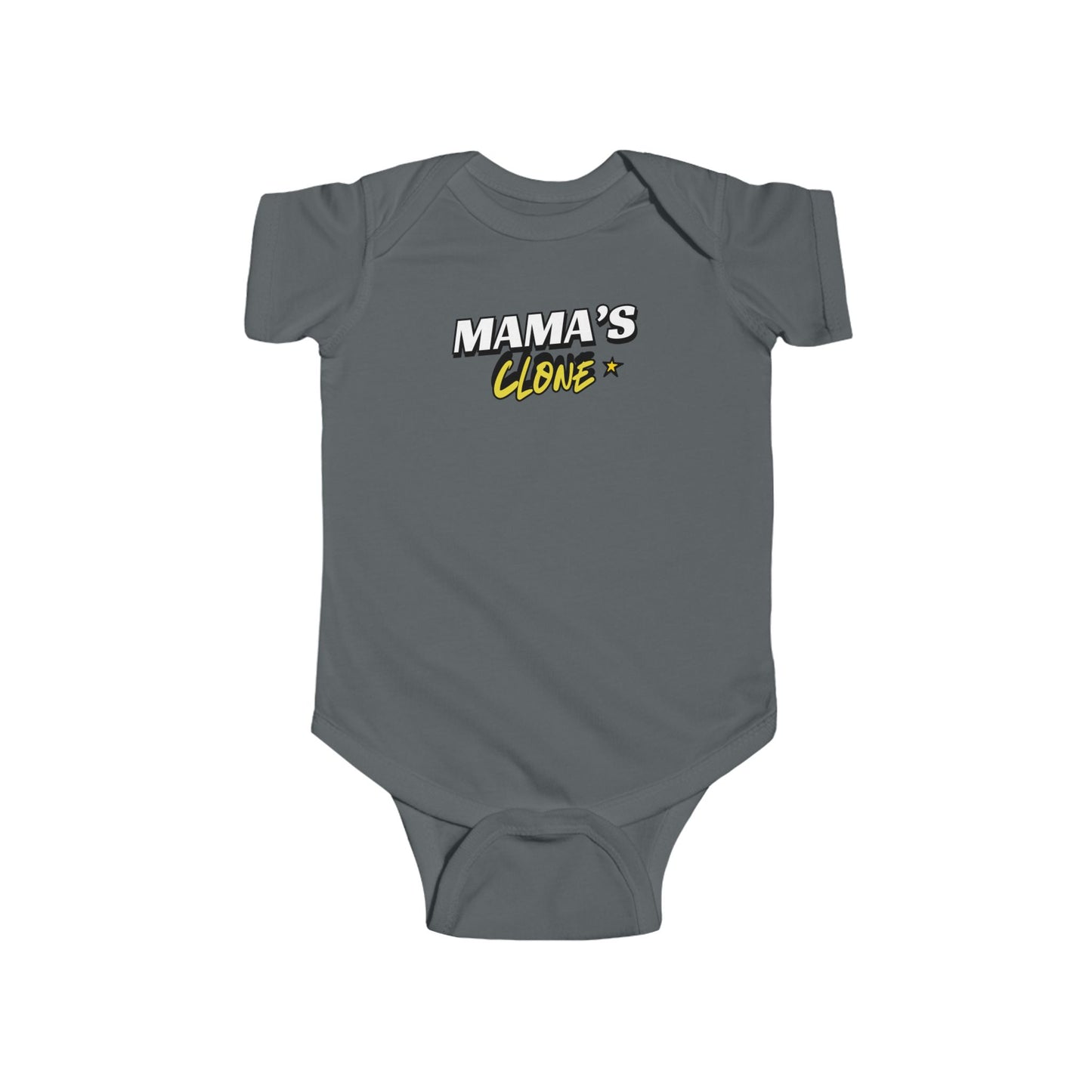 "Mama's Clone"- Newborn to 2 Year old Bodysuit - Adorable Baby Outfit for New Parents