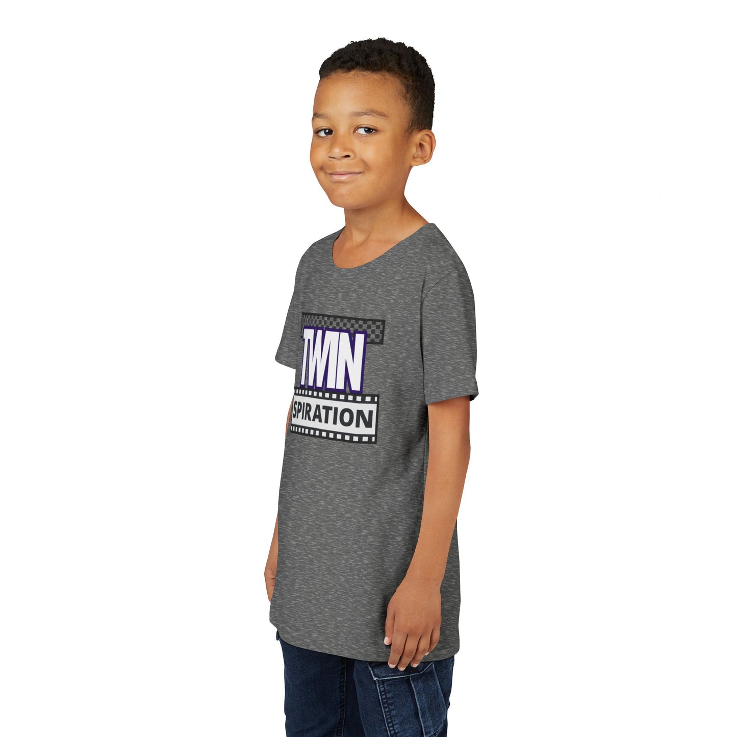 Teenage Twins T-Shirt — "TWINspiration" Graphic Tee for Twin Kids, Motivational Sibling Shirt