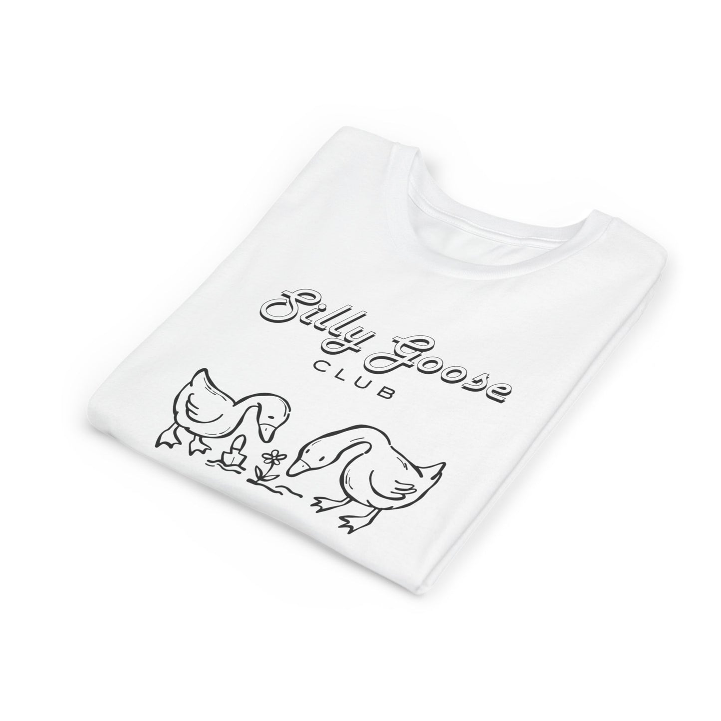 Silly Goose Club Youth Tee — Cute Kids Graphic T-Shirt
