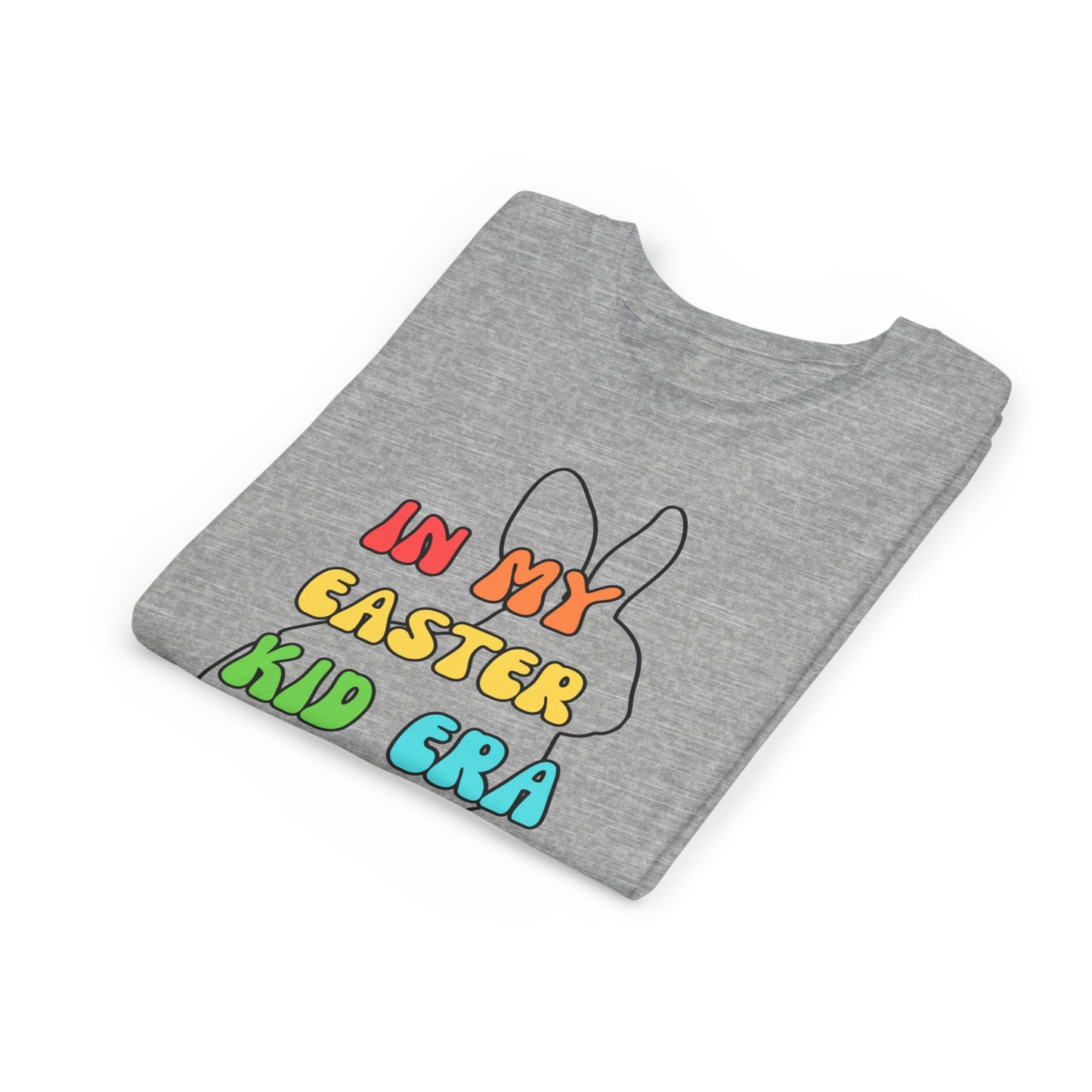 Youth Easter T-Shirt — "In My Easter Kid Era" Bunny Graphic