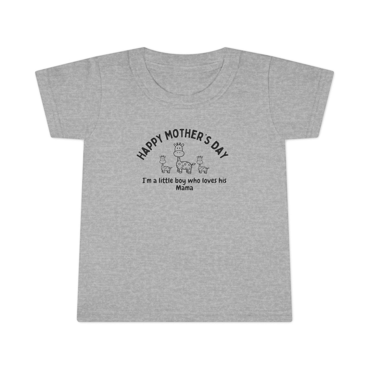 "Happy Mother's Day- I'm a Little Boy Who Loves His Mama" T-Shirt Ages 2-6 Years