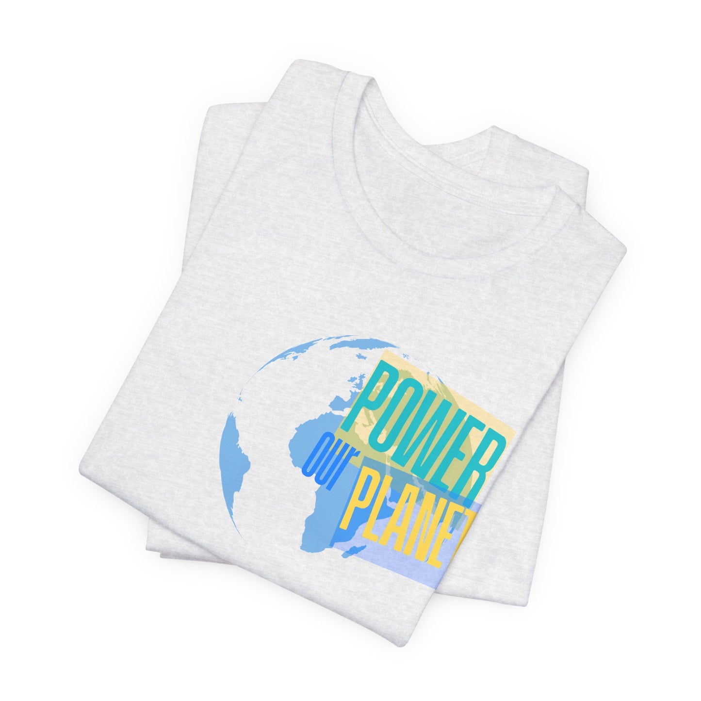 Our Power Our Planet T-Shirt — Earth Day Environmental Activist Tee