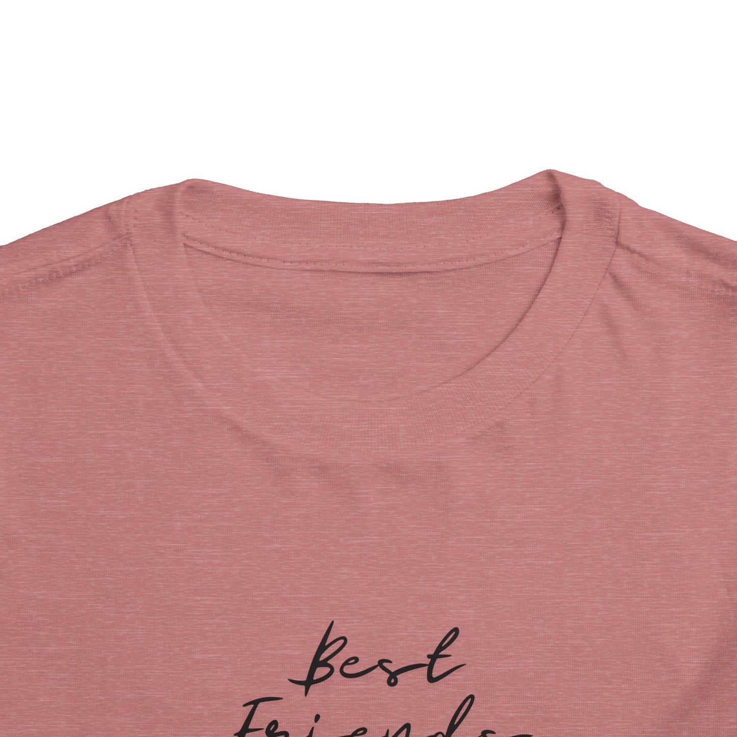 Toddler and Infant Tee — "Best Friends" Bunny Graphic Short Sleeve
