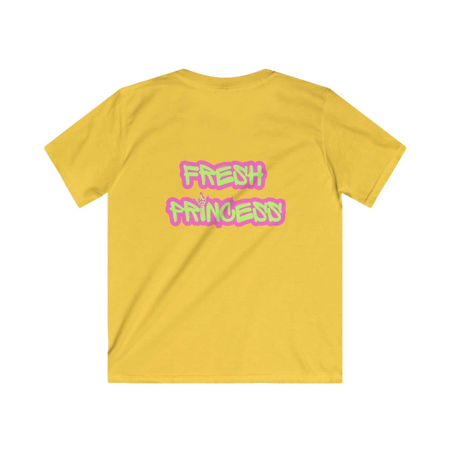 Kids 90's "Fresh Princess" Retro Graffiti Twin Girl Shirt