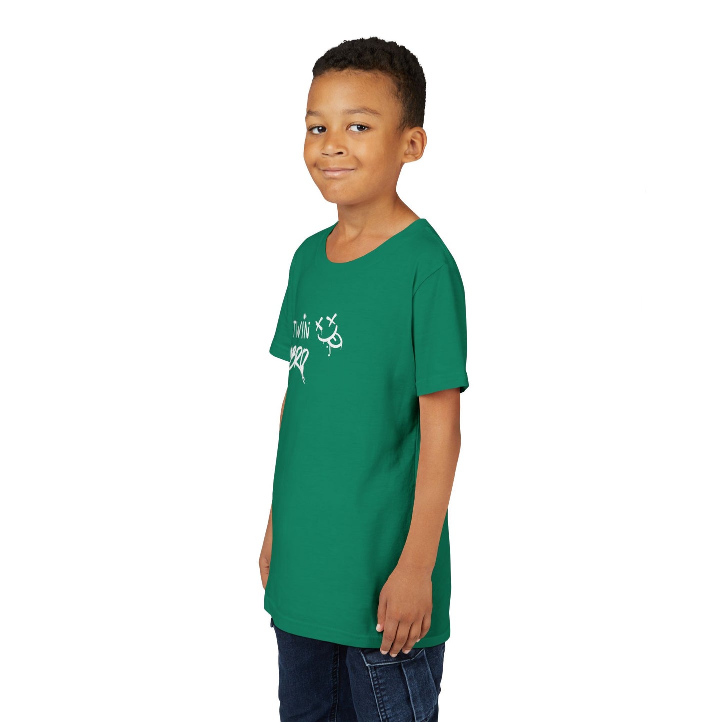 Twin Bro- Graffiti Punk Rock Skater Style Teen Kids T-Shirt