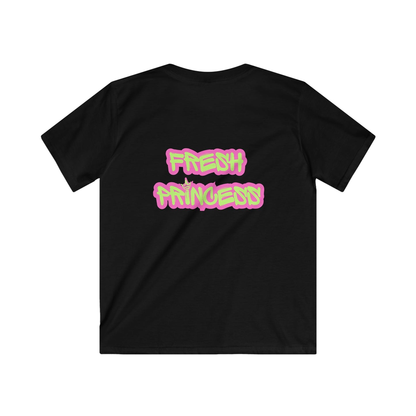 Kids 90's "Fresh Princess" Retro Graffiti Twin Girl Shirt